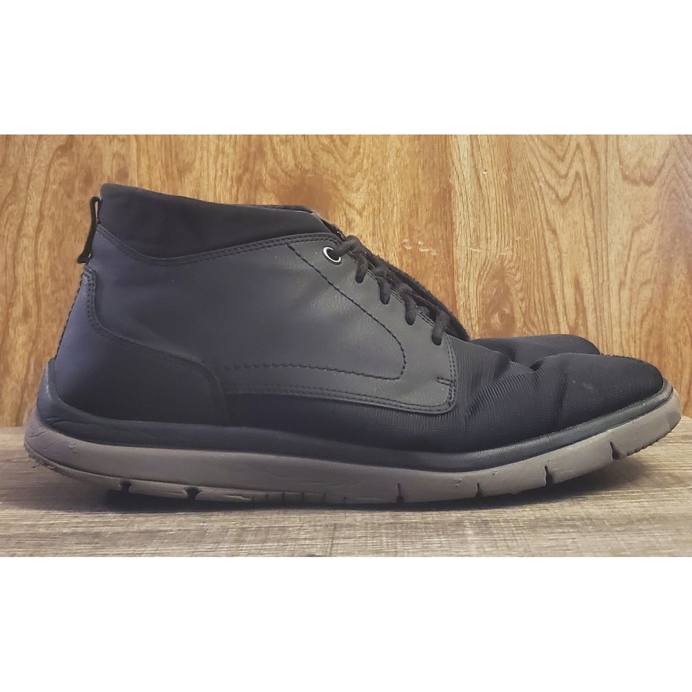 Clarks Tunsil Mid Chukka Boots Mens Size 12‎ Black